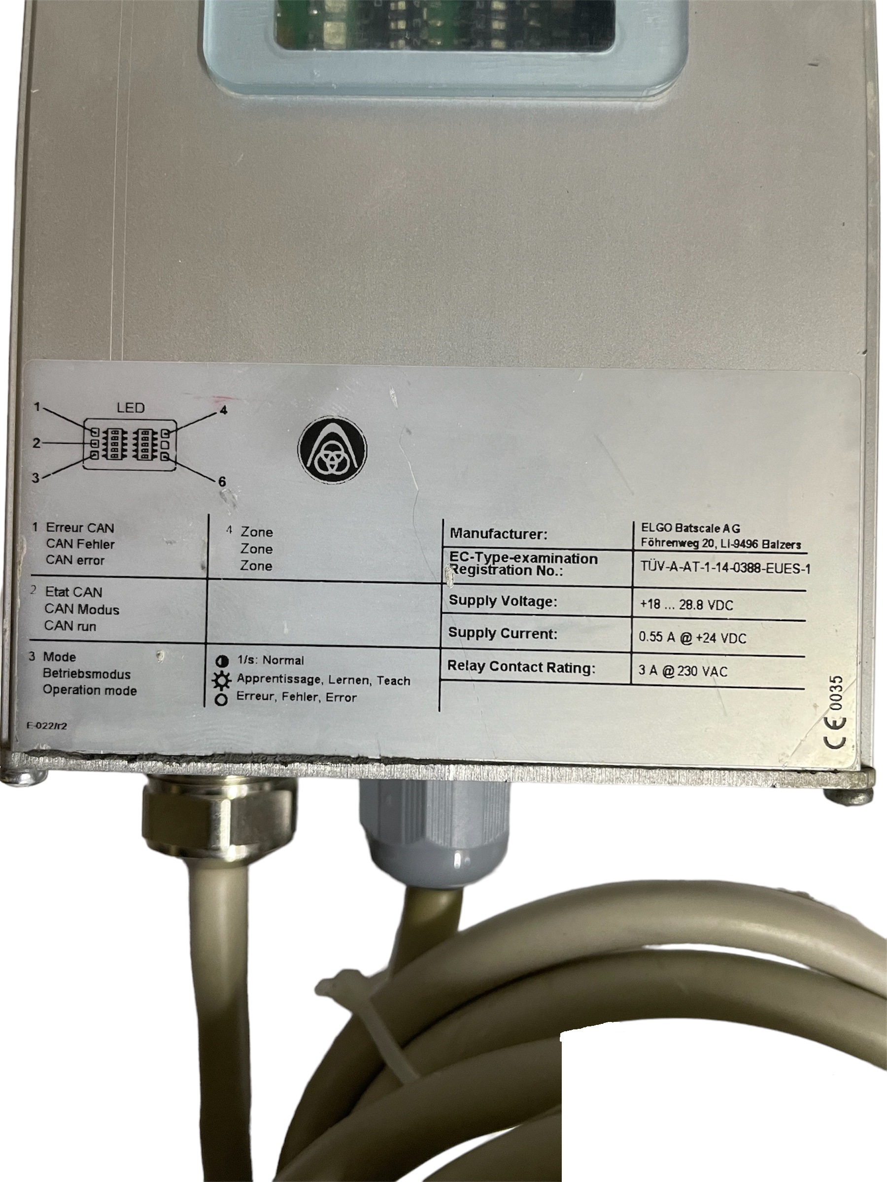 ������ �������� ������ ELGO Limax SBOX-05-050-1000 ThyssenKrupp