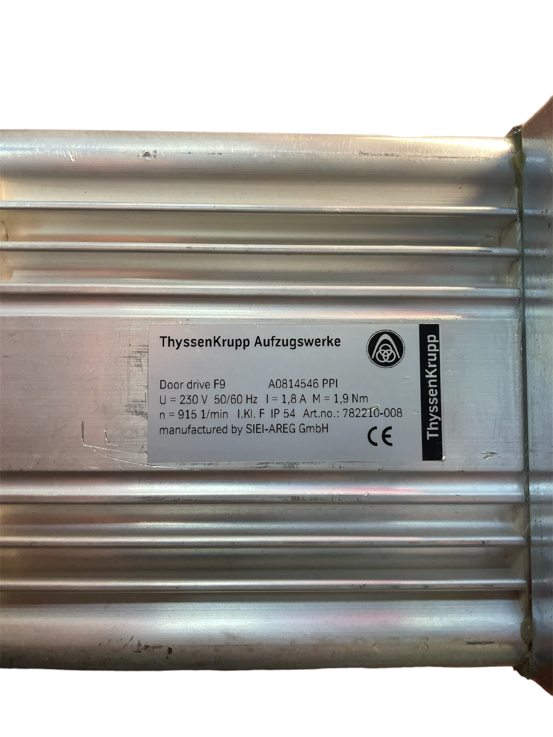 ��������� ������� ������ F9 ThyssenKrupp