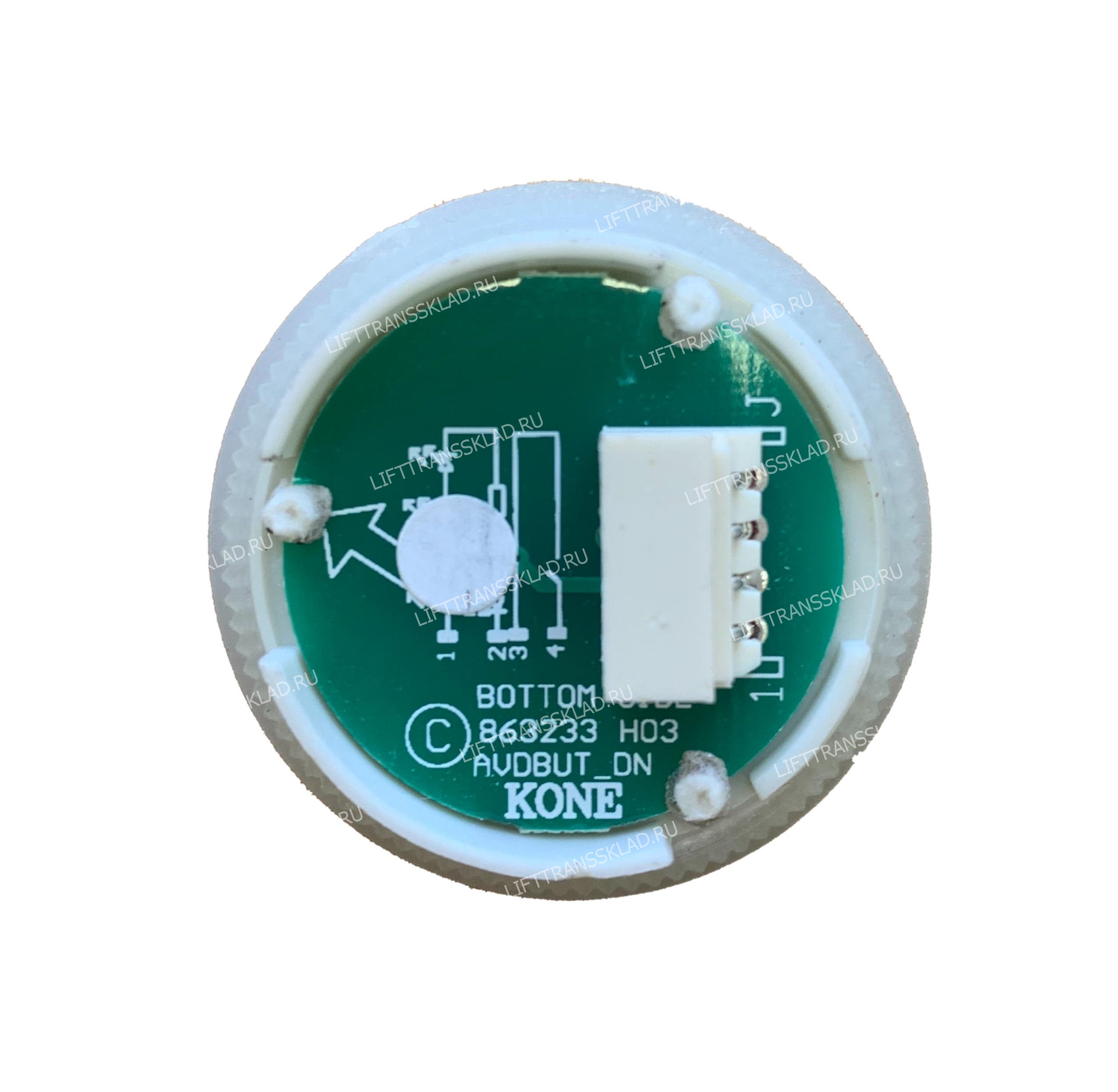 Кнопка 3 круглая KONE KM863233H03 Кнопка 3 круглая KONE KM863233H03